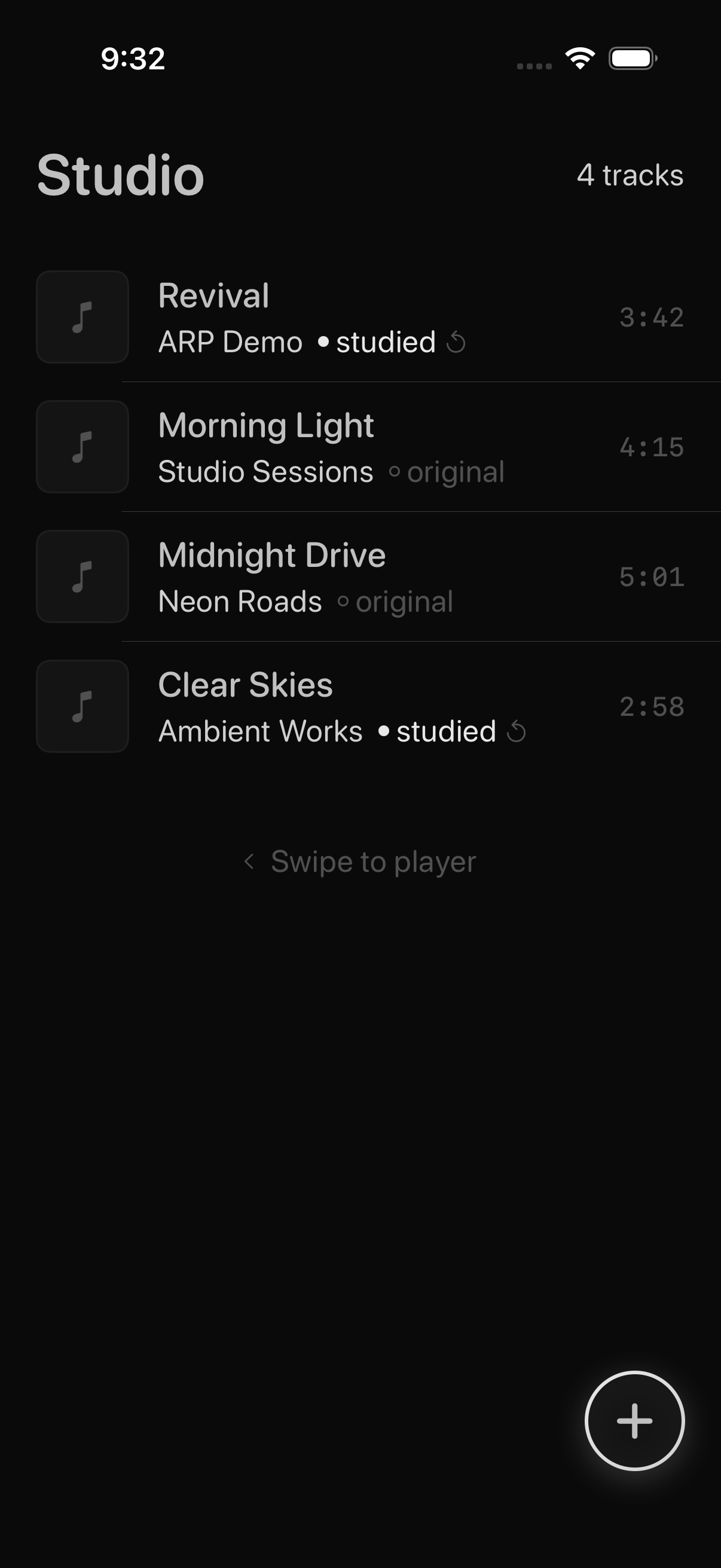 Studio View - Audio Enhancement